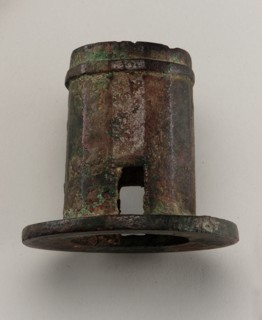 Chariot fitting: axle cap, Zhou dynasty, 1050-221 BCE. Creator: Unknown.
