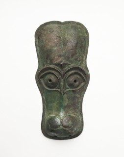 Mask in the form of a horse face, Zhou dynasty, ca. 1050-221 BCE. Creator: Unknown.