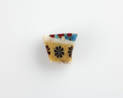 Fragment of inlay. Columnar rod mosaic, Ptolemaic Dynasty or Roman Period, 305 BCE-14 CE. Creator: Unknown.