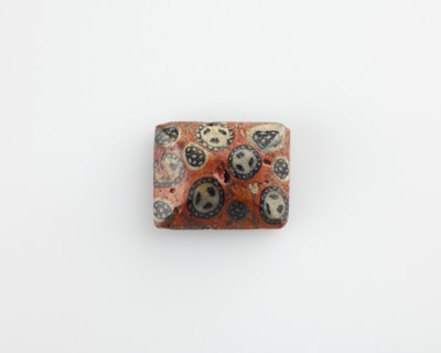 Unit of inlay, of pyramidal form, Ptolemaic Dynasty to Roman Period, 305 BCE-14 CE. Creator: Unknown.