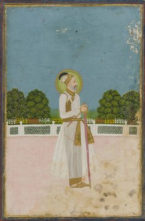 Portrait of an emperor, Mughal dynasty, 18th century. Creator: Unknown.