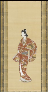 Courtesan, Edo period, 1661-1673. Creator: Unknown.