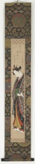 Tall woman standing, Edo period, ca. 1753-1760. Creator: Unknown.