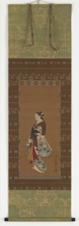 Yujo standing, Edo period, 18th-19th century. Creator: Unknown.