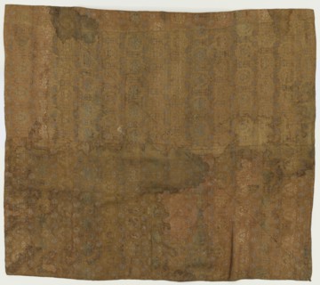 Brocade, silk. A temple cover, Edo period, 1615-1868. Creator: Unknown.