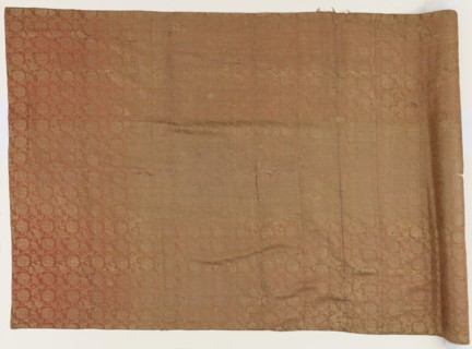 Brocade, silk. A priest's robe, patched: Kesa, Edo period, 1615-1868. Creator: Unknown.