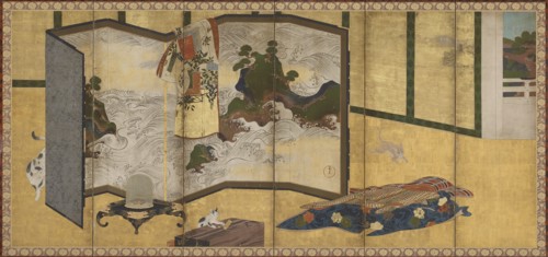 Whose Sleeves?, Edo period, 18th century. Creator: Unknown.