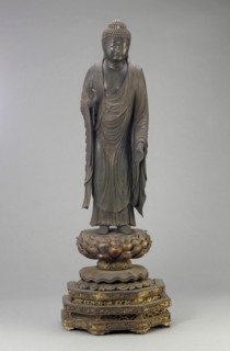 Amitabha (Jap:  Amida), Kamakura period, 13th century. Creator: Unknown.