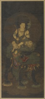 The Bodhisattva Monju, Kamakura period, 13th century. Creator: Unknown.