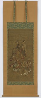 Group of Heavenly Beings, Nanbokucho period, 14th-15th century. Creator: Unknown.