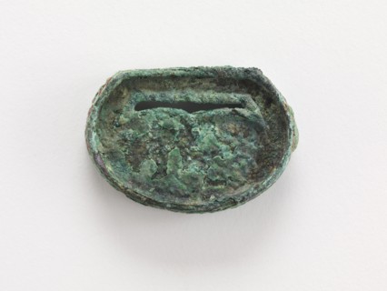 Belt ornament (part of a group of ten), Goryeo period, 12th-14th century. Creator: Unknown.