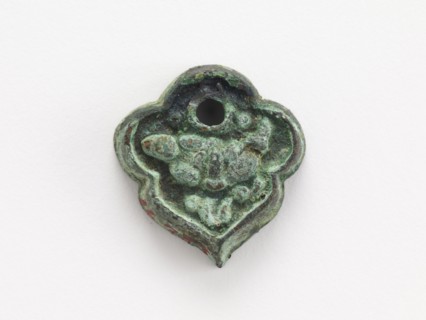 Ornament (one of a group of five), Goryeo period, 12th-13th century. Creator: Unknown.