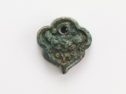 Ornament (one of a group of five), Goryeo period, 12th-13th century. Creator: Unknown.