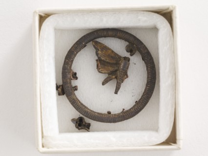 Ornament: dragonfly (in fragments), Goryeo period, 12th-13th century. Creator: Unknown.