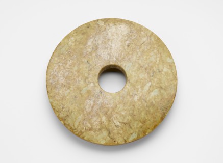 Disk (bi ?), Late Neolithic period, ca. 3300-2250 BCE. Creator: Unknown.