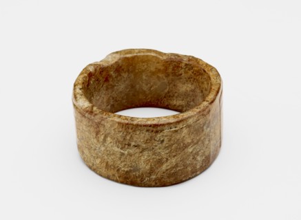One-tier tube (cong ?) with masks, Late Neolithic period, ca. 3300-ca. 2250 BCE. Creator: Unknown.