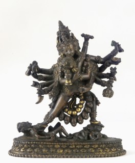 Sri Cakrasamvara and Vajravarahi, 16th-17th century. Creator: Unknown.