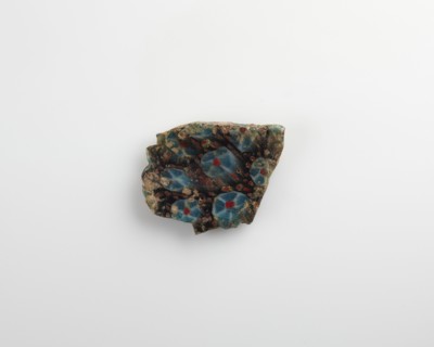 Fragment, slightly concave, Ptolemaic Dynasty or Roman period, 100 BCE-100 CE. Creator: Unknown.