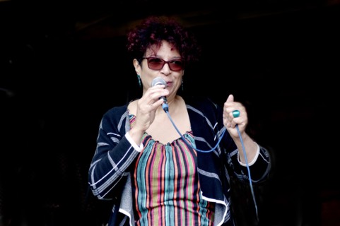 Shireen Francis, Three Horseshoes, Knockholt, Kent, 29th June 2021. Creator: Brian O'Connor.