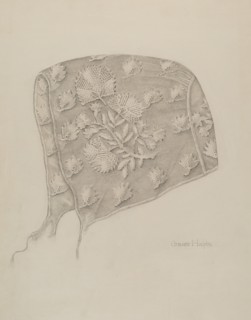 Infant's Cap, 1935/1942. Creator: Grace Halpin.