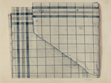 Shaker Kerchief, c. 1941. Creator: Charles Goodwin.