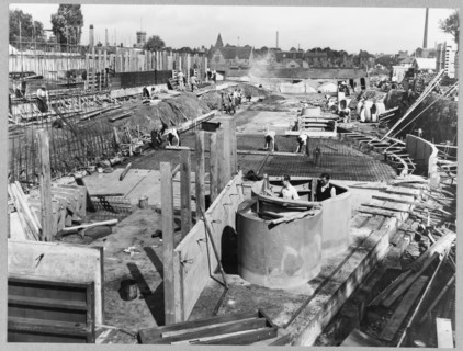 Coventry Cathedral, Priory Street, Coventry, 06/09/1955. Creator: John Laing plc.