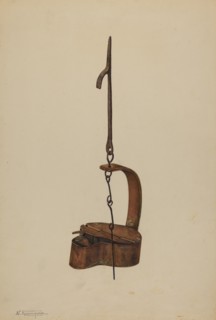 Betty Lamp, c. 1939. Creator: Nicholas Acampora.