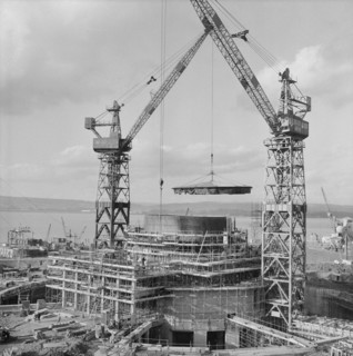 Berkeley Power Station, Berkeley, Ham and Stone, Stroud, Gloucestershire, 12/02/1958. Creator: John Laing plc.