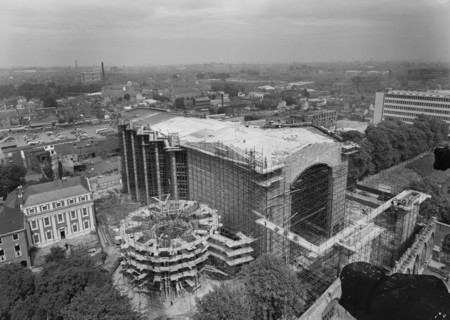 Coventry Cathedral, Priory Street, Coventry, 26/07/1960. Creator: John Laing plc.