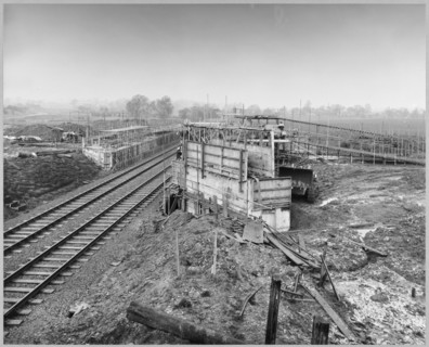 M6 Motorway, Acton Trussell and Bednall, South Staffordshire, Staffordshire, 12/1960. Creator: John Laing plc.