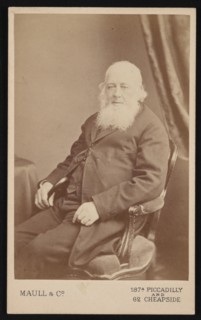 Portrait of John Gould (1804-1881), Before 1875. Creator: Maull & Co.