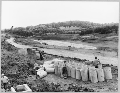 M6 Motorway, Madeley, Newcastle-under-Lyme, Staffordshire, 17/06/1963. Creator: John Laing plc.