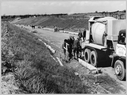 M6 Motorway, Newcastle-under-Lyme, Staffordshire, 09/05/1963. Creator: John Laing plc.