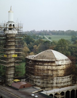 London Central Mosque and The Islamic Cultural Centre, Park Road, Regent's Park, GLA, 29/10/1976. Creator: John Laing plc.