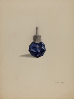 Lamp, c. 1937. Creator: Grace Halpin.