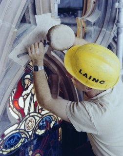 Carlisle Cathedral, Carlisle, Cumbria, 19/07/1983. Creator: John Laing plc.