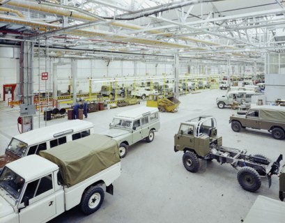 Land Rover Factory, Lode Lane, Solihull, Solihull, 27/02/1983. Creator: John Laing plc.