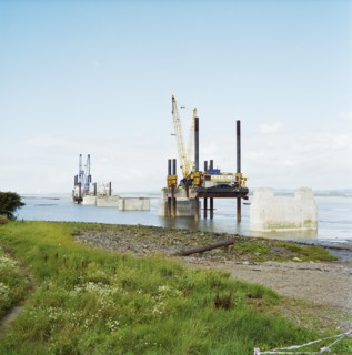 Second Severn Crossing, M4, New Passage, Pilning and Severn Beach, Gloucestershire, 13/08/1993. Creator: John Laing plc.
