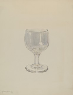 Glass, 1935/1942. Creator: Maud M Holme.