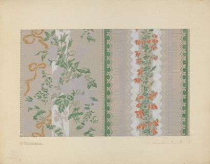 Wall Paper, c. 1937. Creator: Nicholas Acampora.