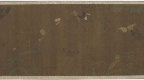 Flowers, butterflies and other insects, Ming dynasty, 1368-1644. Creator: Unknown.