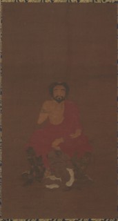 Sakyamuni Seated Upon Three Demon-like Creatures, Possibly Yuan to early Ming dynasty, 14th-15th cen Creator: Unknown.