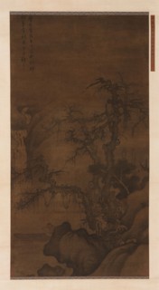 Fisherman Boating under Winter Trees, Ming dynasty, (15th century?). Creator: Unknown.
