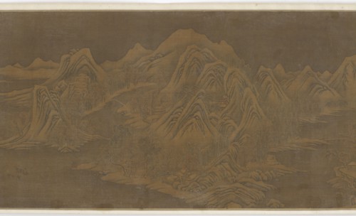 Traveling in Snowy Mountains, Ming or Qing dynasty, 17th century. Creator: Unknown.
