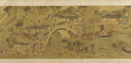 Spring Festival on the River, Qing dynasty, 18th century. Creator: Unknown.