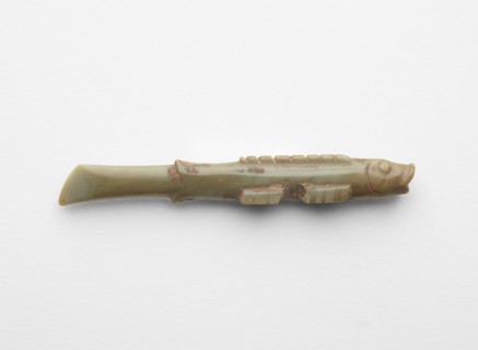 Pendant in the form of a fish, Late Shang dynasty, ca. 1300-ca. 1050 BCE. Creator: Unknown.