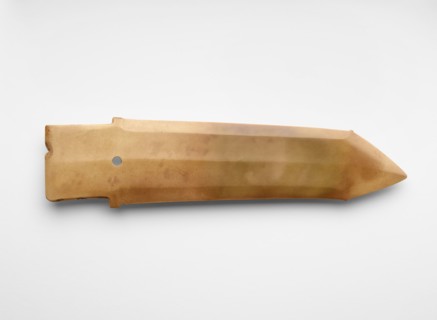Dagger-axe (ge ?), Late Shang dynasty, ca. 1300-1050 BCE. Creator: Unknown.