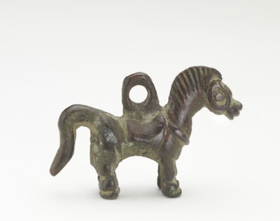 Ornament in the form of a horse, Period of Division, 220-589. Creator: Unknown.