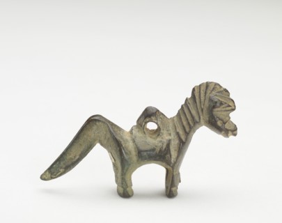 Ornament in the form of a horse, Period of Division, 220-589. Creator: Unknown.