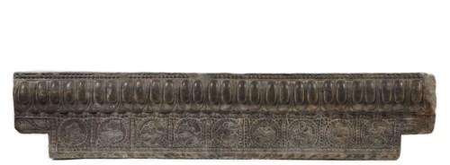 Lateral stretcher from the base of a funerary couch..., Period of Division, Northern Qi dynasty, 550 Creator: Unknown.